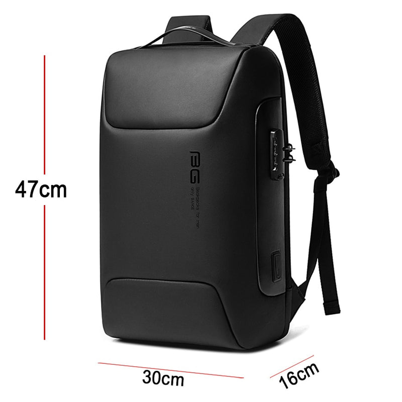 Mochila de Luxo à Prova D'água com Carregamento Via USB